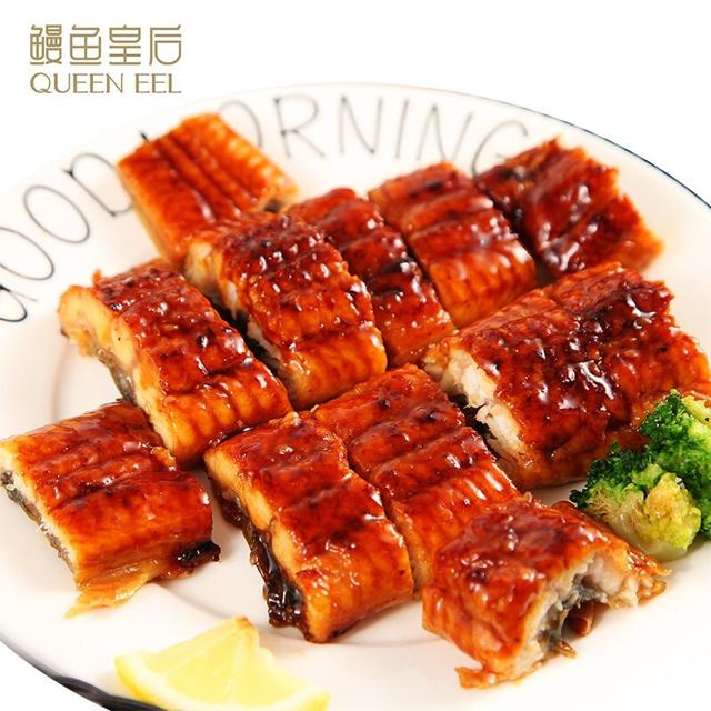 PLUS会员：QUEEN EEL 鳗鱼皇后 鳗鱼蒲烧 300g 段装（鳗鱼270g+酱汁30g）