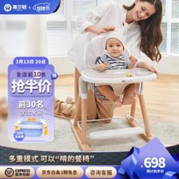 WELLDON 惠尔顿 plus会员：W1 儿童多功能成长型餐椅 