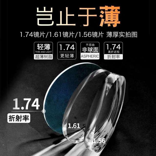 大田 大明光学 防蓝光1.67超薄眼镜片*2片+配海伦凯勒468元内镜架一副
