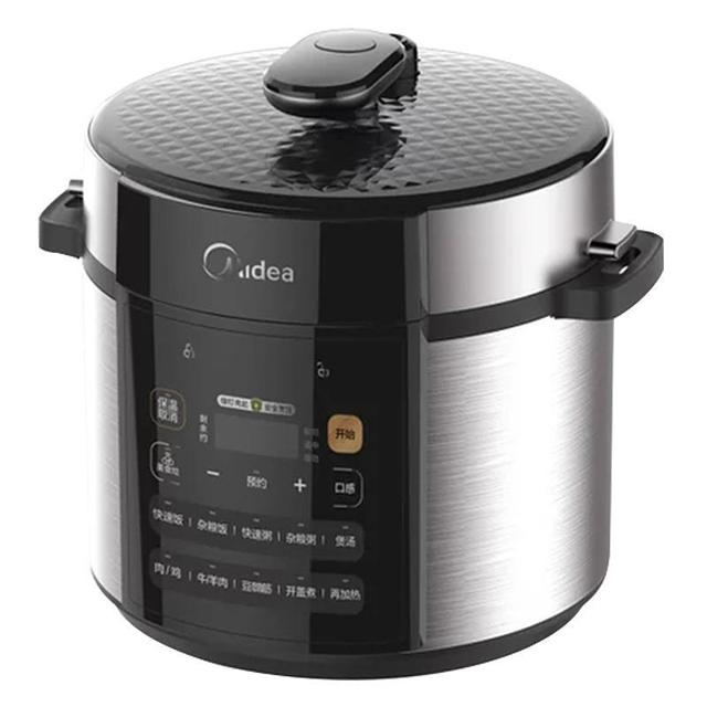 美的（Midea） MY-RY50Q3-FS 电压力锅 5L 银黑色