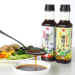 天力 0脂油醋汁柠檬口味+和风日式 268g*2瓶 