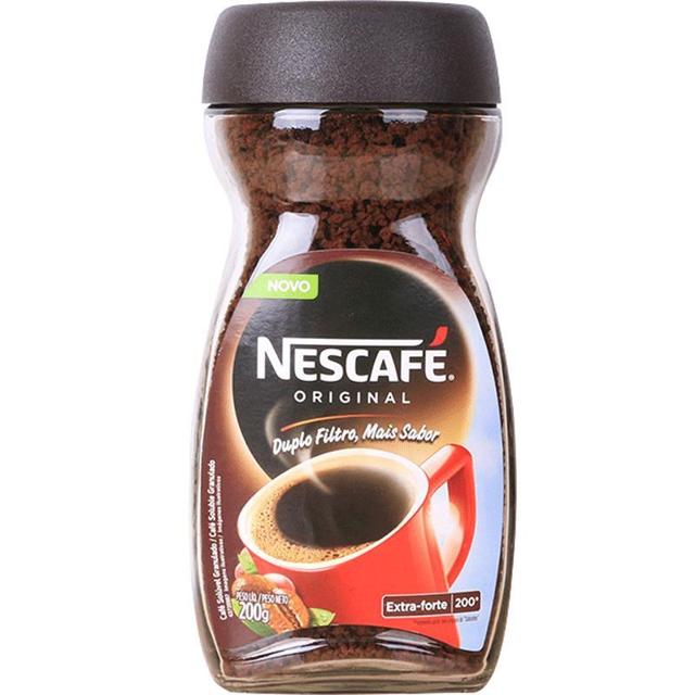 雀巢（Nestlé） 巴西进口Nestle雀巢咖啡醇品速溶咖啡无蔗糖添加纯黑咖啡200g