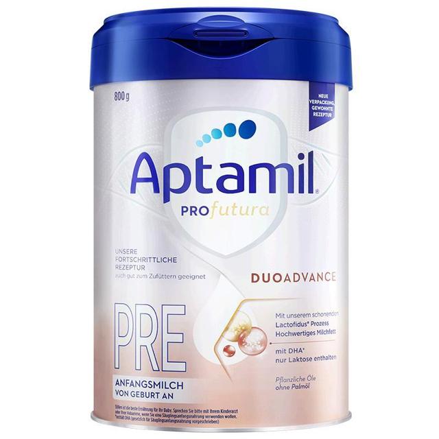 爱他美（Aptamil） 白金德文版母乳低聚糖HMO婴儿奶粉0-6月宝宝800g