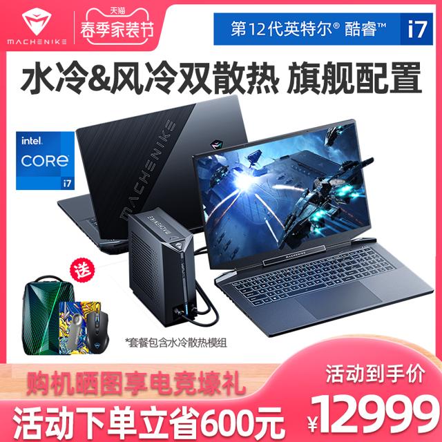 MACHENIKE 机械师 星辰17 17.3英寸游戏笔记本（i7-12700H、16GB、512GB、RTX3070Ti）