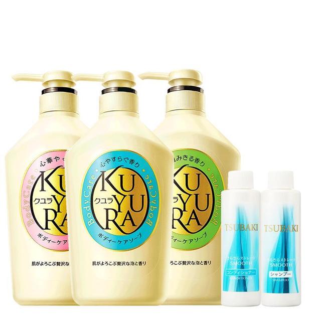 可悠然（KUYURA） 资生堂可悠然 沐浴露男女550ml 