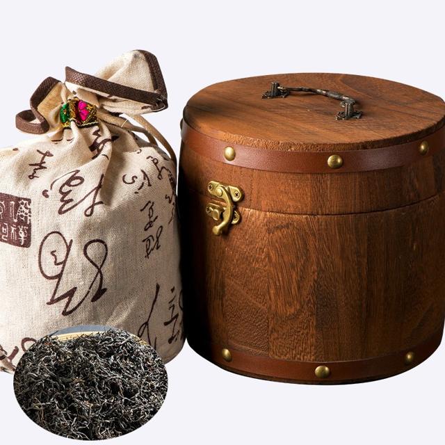 简小禾 特级金骏眉 宜红功夫茶 精美桶装礼盒 500g 