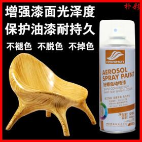 朴彩 透明防水木器漆 透明清漆光油 400ml