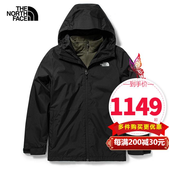 北面 5AXU 男士冲锋衣