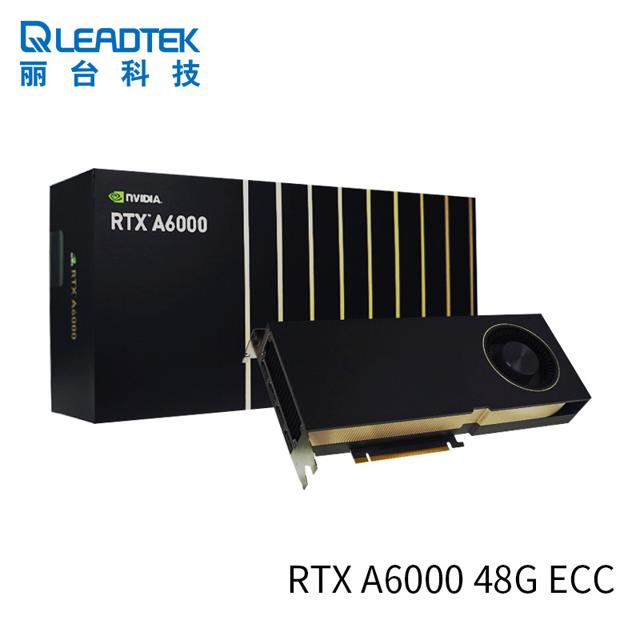 LEADTEK 丽台 NVIDIA RTX A6000 显卡 48GB 黑色