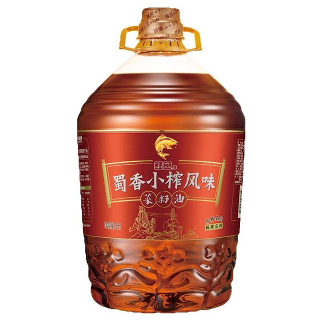 88VIP：鲤鱼 蜀香小榨风味 菜籽油 5L