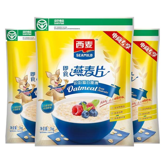 SEAMILD 西麦 燕麦片 1kg