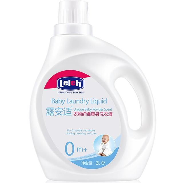 lelch 露安适 婴儿衣物纤维爽身洗衣液 2L