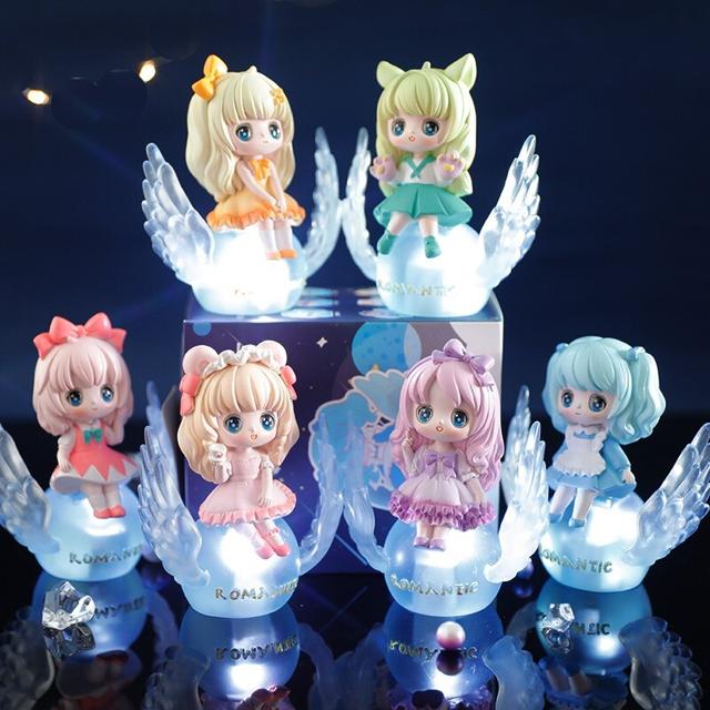 艾朵朵 幻梦星河盲盒手办小夜灯现货送女生礼品惊喜潮玩具公仔生日礼物