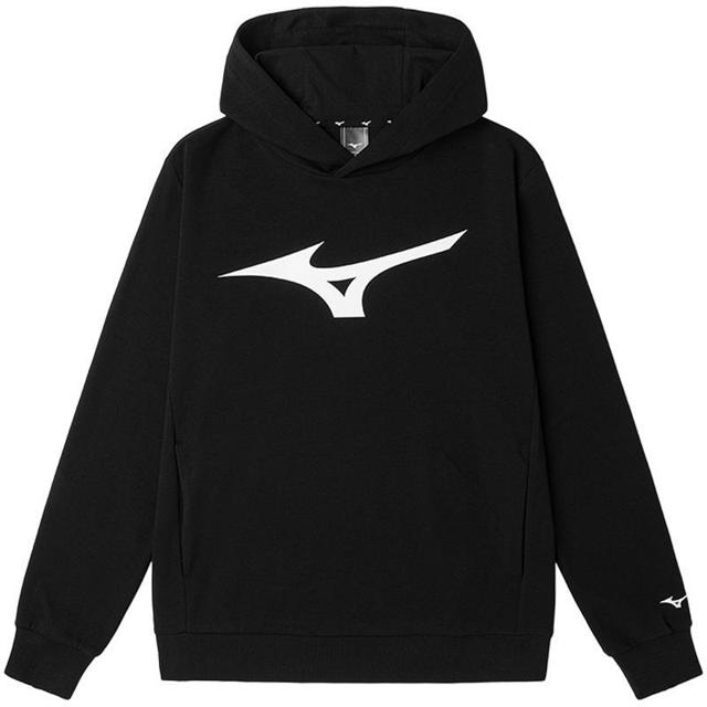 美津浓（Mizuno） 男女22春夏新款时尚百搭连帽撞色LOGO卫衣针织套头衫
