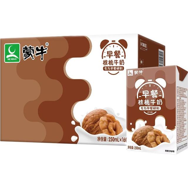 88VIP：蒙牛（MENGNIU） 核桃味利乐包 250ml*16盒