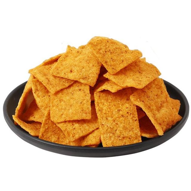 小狗熊花椒锅巴108g*8包美零食小吃麻辣味休闲膨化食品好吃的袋装 