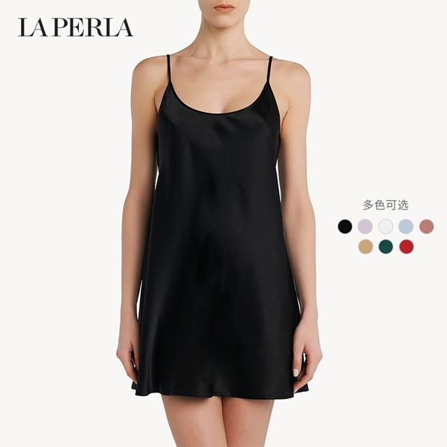PLUS会员：LA PERLA SILK系列 女士真丝吊带睡裙 CFI0020291