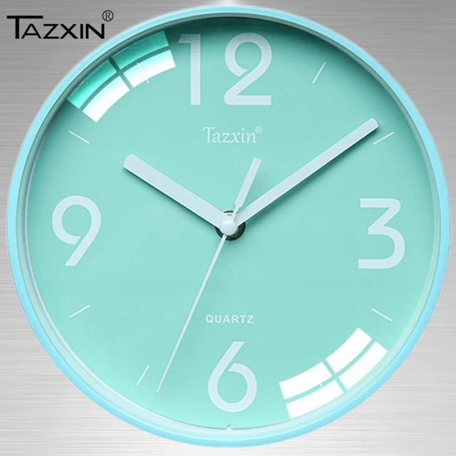 TAZXIN 儿童房北欧风挂钟 TJX008 19.5厘米