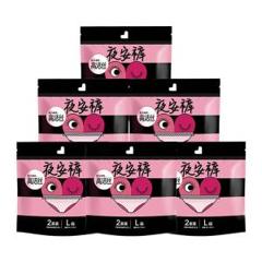 18点开始：kotex 高洁丝 蜜桃小姐夜安裤 L号 6包*2条