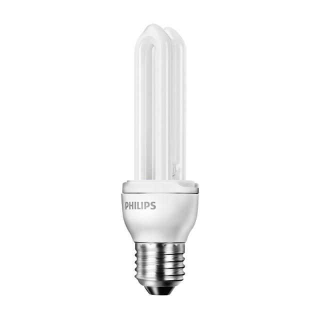 飞利浦（PHILIPS） 节能灯泡E14E27螺口2U3U节能灯U型灯管家用电灯泡替换超亮