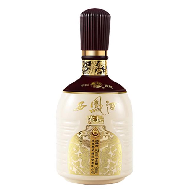 西凤酒 高端西凤酒52度陈坛名尊绵柔凤香型粮食酒水白酒收藏送礼盒装整箱