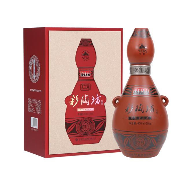 仰韶 彩陶坊 地利 46%vol+70%vol 白酒 450ml+50ml 单瓶装 