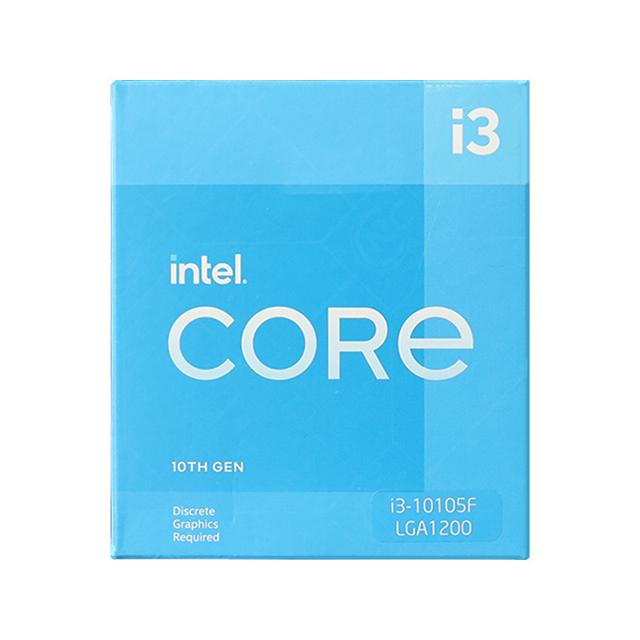 英特尔（intel） 酷睿 i3-10105F CPU 3.70GHz 4核8线程