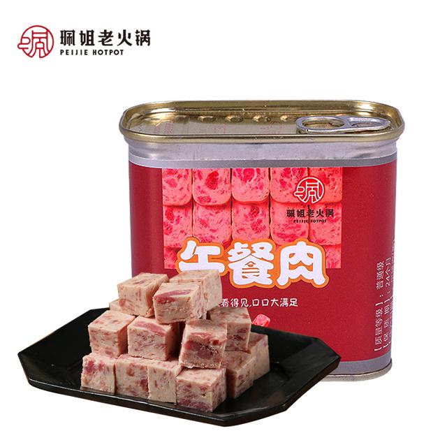 peijiehotpot 珮姐老火锅 门店同款午餐肉罐头 340g
