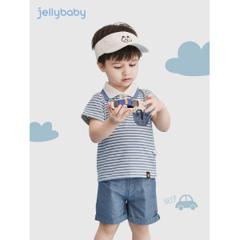 Jellybaby 杰里贝比 22年夏新款男童宝宝休闲运动套装
