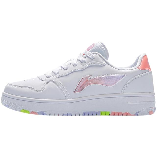 李宁（LI-NING） 女子运动板鞋 AGCR342
