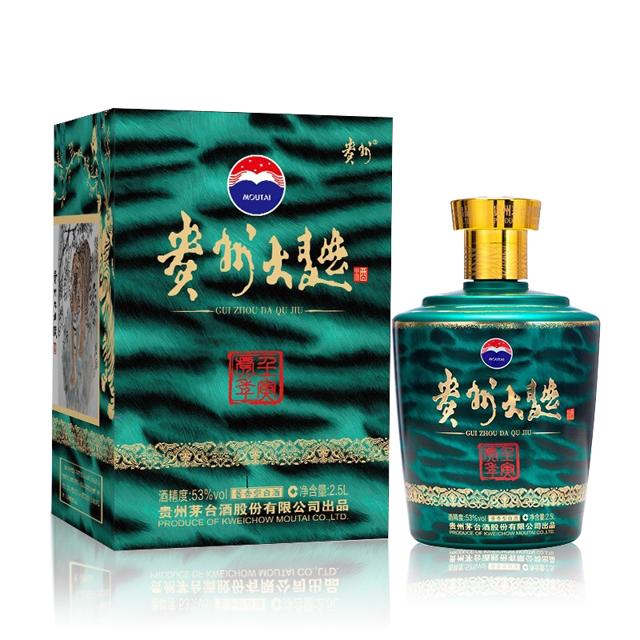 茅台（MOUTAI） 集团 贵州大曲 虎年生肖纪念酒 53度 酱香型白酒 2.5L*1坛 收藏纪念酒