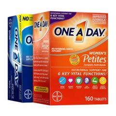 拜耳旗下 One A Day 男女 复合维生素 组合套装