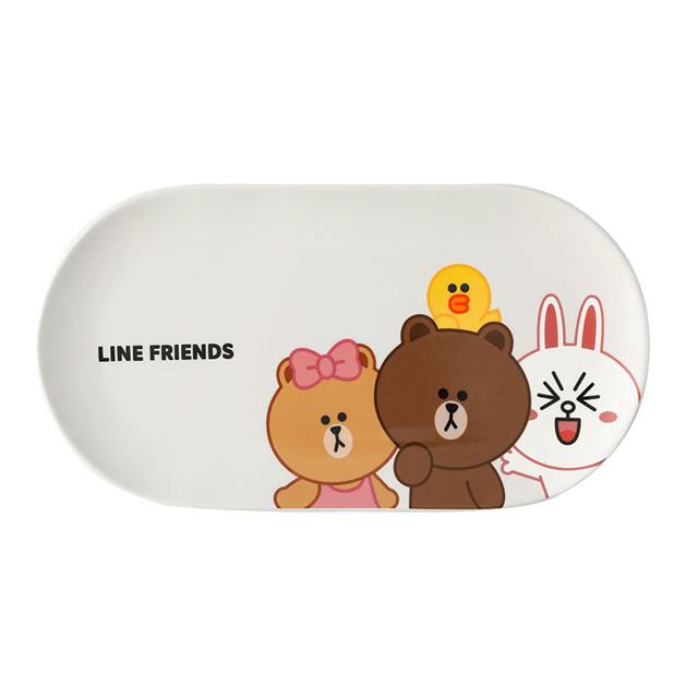 Marsica 满朝佳 LINE FRIENDS系列 餐具套装 4件套