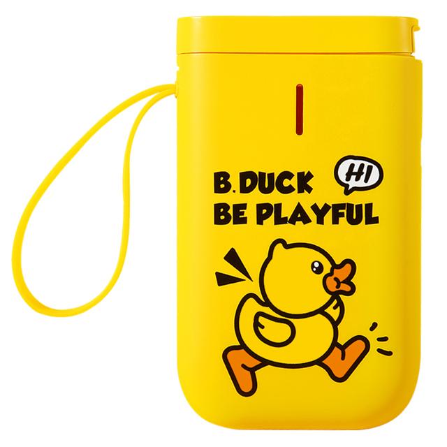 NIIMBOT 精臣 B.Duck小黄鸭精臣D11标签打印机手持蓝牙家用收纳名字便签不干胶标签贴纸打印机迷你小型标价签打价格标签机