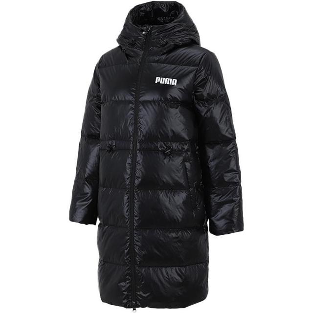 彪马（PUMA） 女装外套2021冬季新款运动服中长款连帽保暖羽绒服846334