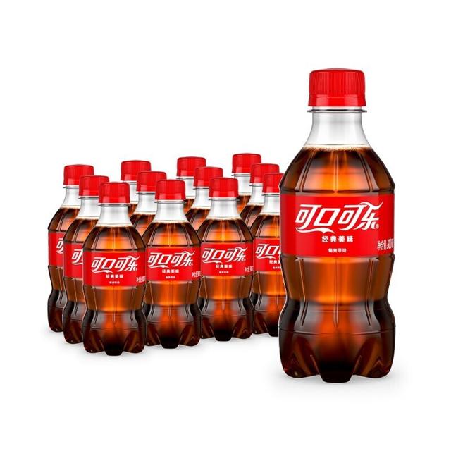 Fanta 芬达 可口可乐Coca-Cola 汽水碳酸饮料整箱装可口可乐公司出品 可乐 300ml*6瓶