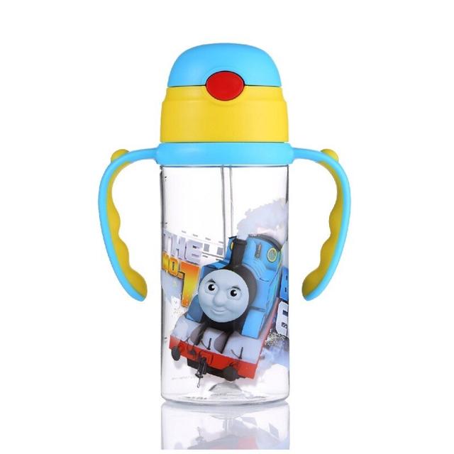 THOMAS & FRIENDS 托马斯&朋友(Thomas&Friends) 朋友儿童吸管水杯蓝黄色-380ml 