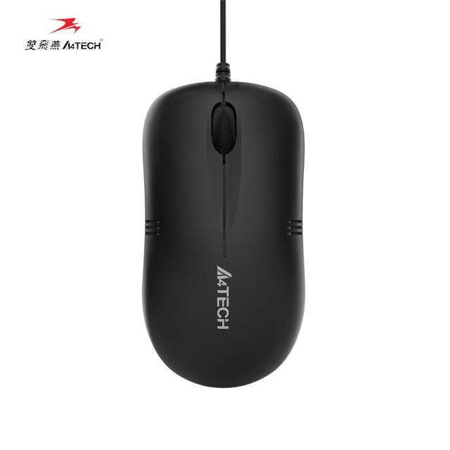 双飞燕（A4TECH） WM-100S 静音版 有线鼠标 1000DPI 黑色