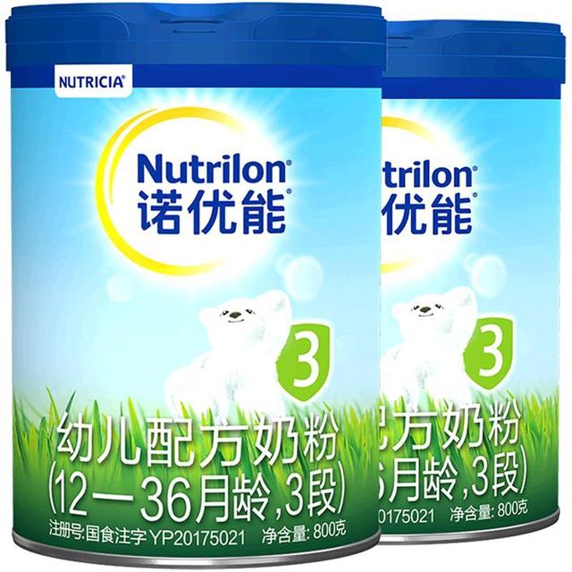 诺优能（Nutrilon） 宝宝配方奶 3段 800g*2罐