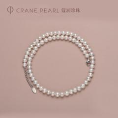 CRANE PEARL 蔻润珍珠 念容 精选扁圆形淡水珍珠项链