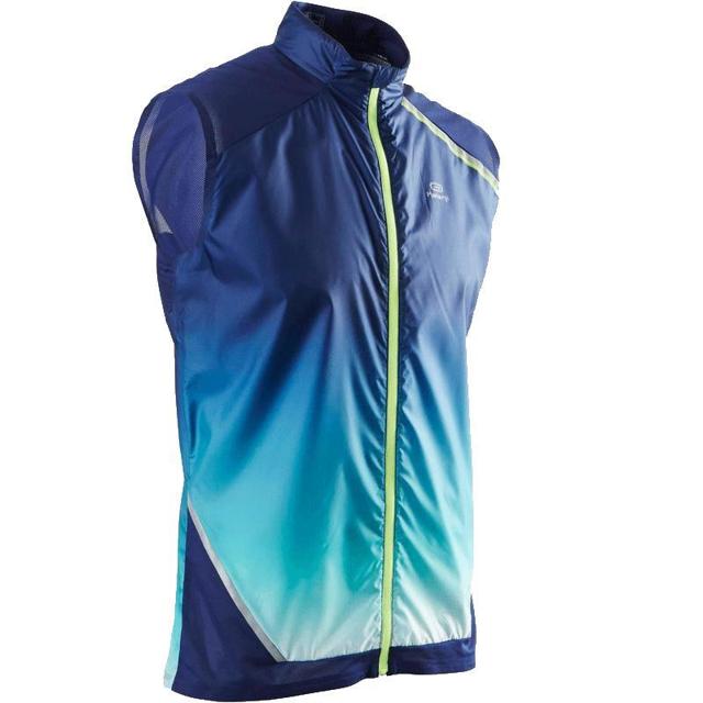 迪卡侬（DECATHLON） 运动风衣男防风防小雨速干无袖户外跑步马拉松越野马甲MSGJ