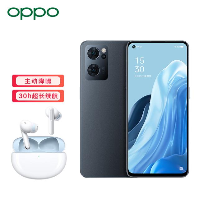 OPPO Reno7 星钻工艺 高通骁龙 778G 8 128GB 星夜黑 5G手机