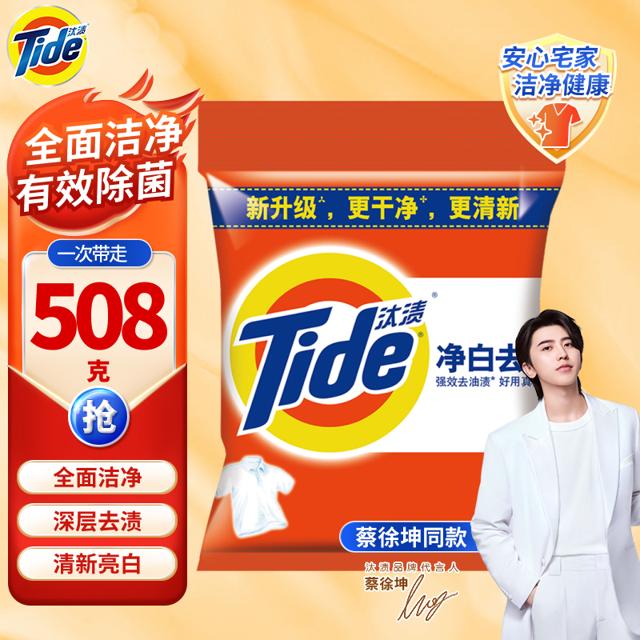 汰渍（Tide） 净白去渍洗衣粉 508g