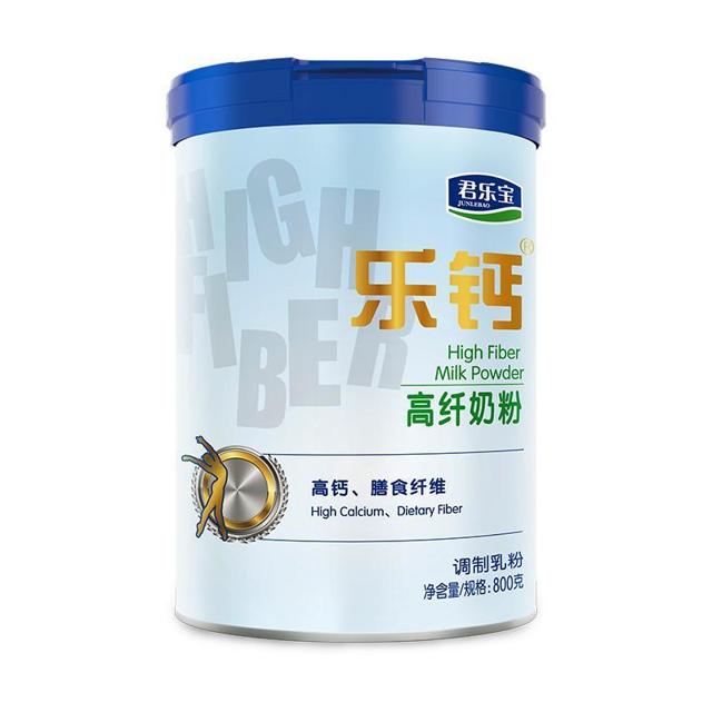 88VIP：JUNLEBAO 君乐宝 高钙高纤成人奶粉 800g