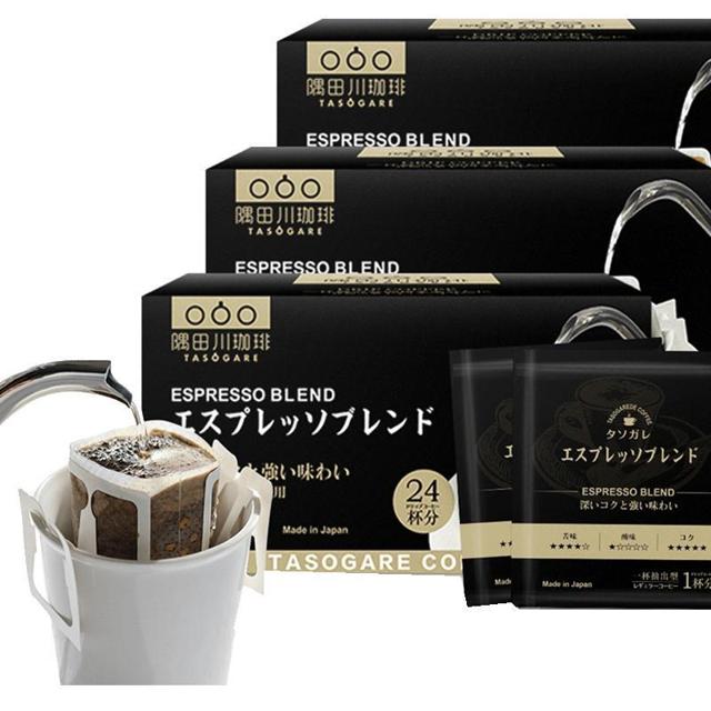 隅田川咖啡 意式挂耳咖啡 8g*24片*3盒 