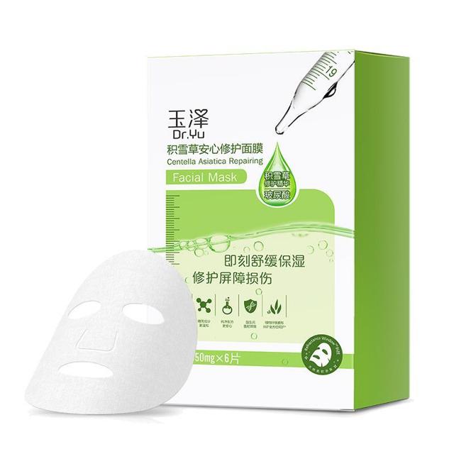 88VIP：Dr.Yu 玉泽 积雪草安心修护面膜 6片