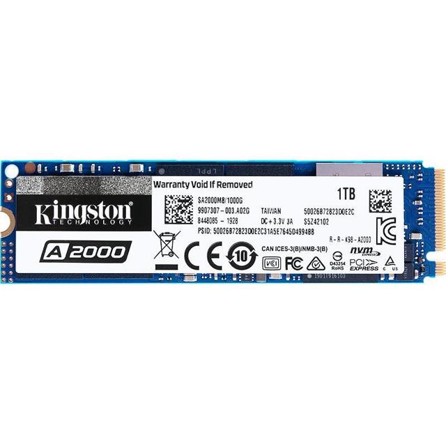Kingston 金士顿 NV1 NVMe M.2 固态硬盘 1TB
