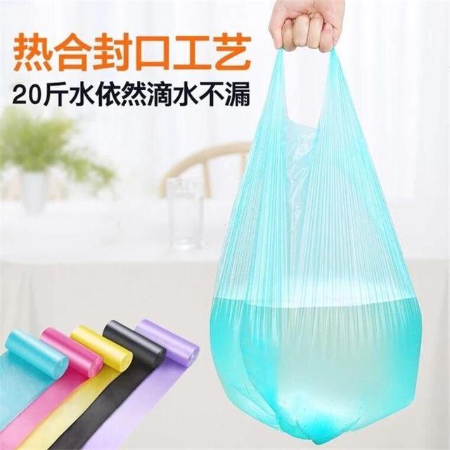 手提背心式厨房垃圾袋 厚款 400只 