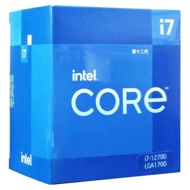 英特尔（intel） i7-12700 台式机处理器 盒装