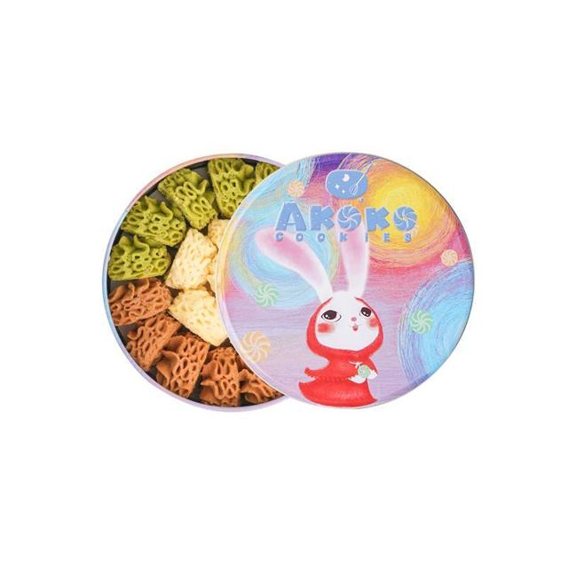 AKOKO 经典小花曲奇 伯爵奶茶味 160g